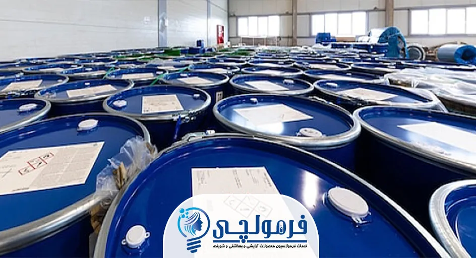 تأمین مواد اولیه برای تولید مایع لباس‌شویی